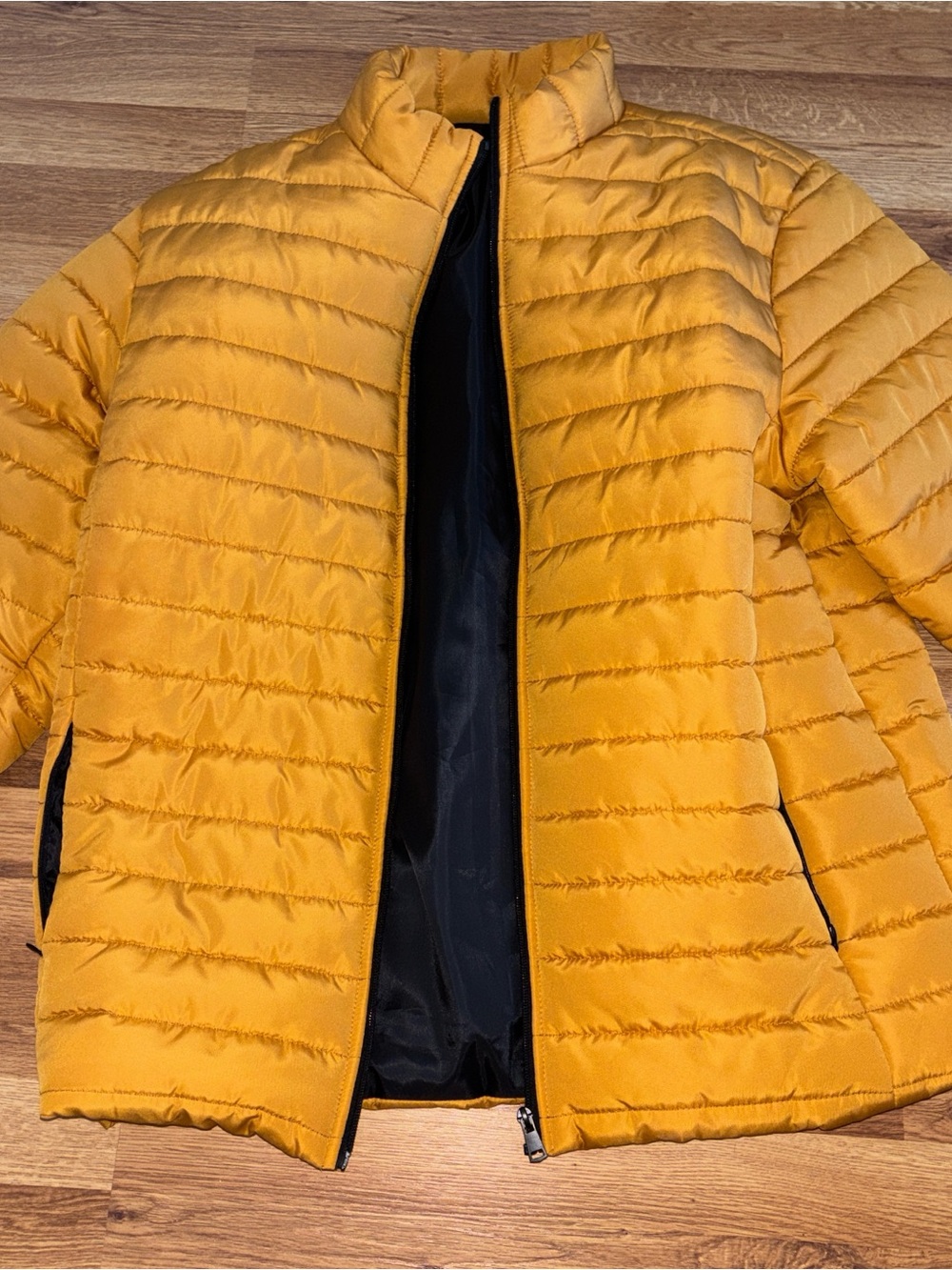 Mustard Yellow brand new Puffer Jacket